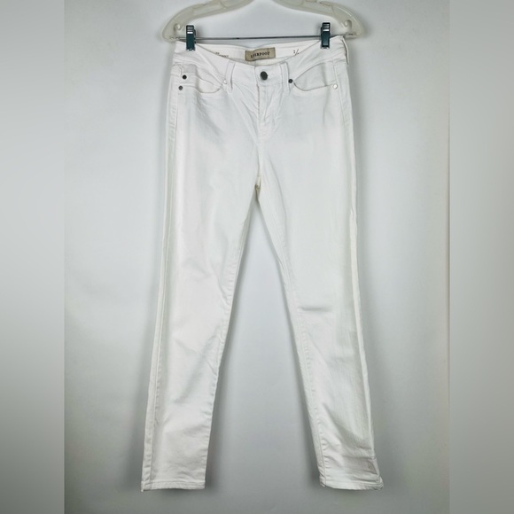 Liverpool The Ankle Skinny Jeans In White - Picture 1 of 5